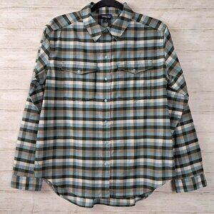 Patagonia Canyonite Flannel Snap Shirt Medium